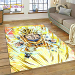 Anime 3D D-Dragon-Ball Jaapani multifilmi vaibavaip elutoa magamistoa sisekujunduseks, libisemiskindel p&otilde;randamatt diivani uksemati jaoks 160cm x 200cm