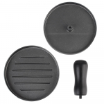 Veiselihapirukas Burgerilihapress Majapidamistoiduvorm &Uuml;mmargune hamburgerivorm Hamburgeriliha alumiiniumsulamist BBQ