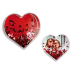 S&uuml;damekonfetti pildiraam