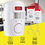 Kodumajapidamises kasutatava vargusevastase seadme kahe kaugjuhtimispuldiga infrapunaalarm