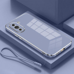 Huawei nova 10 Pro &uuml;mbrisele Huawei nova 10 telefoni&uuml;mbrisele GLA-LX1 NCO-LX1 Luxury Square Plating p&otilde;rutuskindlad silikoonist tagakaane &uuml;mbrised Huawei nova 10 Pro&Case & Strap