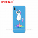silikoonist telefoni &uuml;mbris huawei Y5 Y6 Y7 Y9 PRO PRIME 2019 honor 8s 8a 20 LITE PRO 10i vaate 20 V20 Unicorn Rainbow Jetpack jaoks honor view 20
