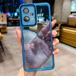 L&auml;bipaistev p&otilde;rutuskindel silikoon&uuml;mbris Redmi Note 12 Pro 5G 11 10 10A A1 Redmi 12 C Xiaomi Poco X5 pro kaamerakaitse kate Redmi Note12Pro 5G sinine
