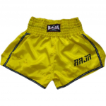 Raja Muay Thai MMA Kickboxing Poksi p&uuml;ksid Retro Vintage P&uuml;ksid Prindiga 3D Satiin Elastne v&ouml;&ouml;koht V&otilde;itlus Martial Art Treening Kiiresti kuivavad 4S