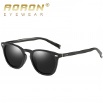 AORON Brand Design TR Frame Polarized P&auml;ikeseprillid Klassikalised Mood V&auml;listarbed Pimestamisvastased UV400 Kalastuss&otilde;iduprillid Kingitused must