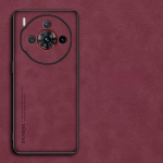 Luksuslik matt PU-nahast telefoni&uuml;mbris Nubia Z60S Pro Z50S Z50 Z60 Ultra Z40 Pro silikoonist p&otilde;rutuskindel kaitseraua kate For Nubia Z60 S Pro punane