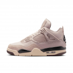 A Ma Mani&eacute;re x Air Jordan 4 Retro While You Were Sleeping Naiste tossud Pink Fossil-Stone Metallic-Pewter FZ4810-200 47.5