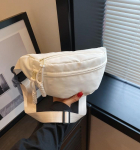 Naiste &uuml;hev&auml;rviline v&otilde;ileivat&otilde;mblukk, kallutatud kotikott, vaba aeg sport, l&otilde;uend &otilde;lakotid, reguleeritav rihm One Size valge