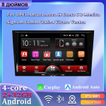 8'' autoraadio Android Carplay jaoks Opel Astra H Vectra CD Corsa Antara Combo Vivaro Zafira Corsa auto multimeediumipleier Autoraadio 2+32GB must