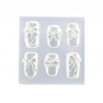 Skulptuur stantsimisplaat k&uuml;&uuml;nte kunsti &scaron;abloonid kristall epoks&uuml;vaigu vorm silikoon k&uuml;&uuml;nte nikerdusvorm 3D mini kaabu vorm 3