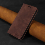 Iphone 15 Pro Max Plusi &uuml;mbrise kate, magnetiline klapp, matt nahast rahakott Rfid-kaitse luksuslik telefonikott telefonile Iphone 15 Pro Max For iPhone 15 ProMax veinipunane v&auml;rv