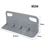 Auto Universaalne Pagasiruumi Hoiustamise Fikseeritud Riiul Hoidja 2 Suurust Multifunktsionaalne Auto Plastikust Vahesein Tugev Vahesein Tagumine Pagasiruumi Fikseeritud Hoidja