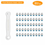 30/50 tk jalgrattapedaali libisemisvastane polt koos nihkev&otilde;tmega M4 terasest tihvti nael MTB maanteeratta kuuskant pedaali tihvtide kruvide komplekt