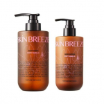 Nature Republic Skin Breeze kehapesu- ja kreemikomplekt (2 Valikud) Lemon Ginger Wash&Lotiom