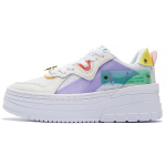 Li Ning We Wo Moodsad Paksude Taldadega Vabaaja Madalad Rula Kingad Naiste Tossud Valge Lilla AGCS198-1 35⅔