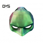 Kassi nahkhiire Cosplay m&uuml;ts Kassi Avenger n&auml;opadi Halloweeni peo plastikust pooln&auml;opadi Lemmiklooma meigikost&uuml;&uuml;mi aksessuaar 9 cm roheline