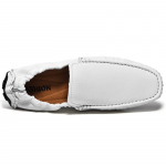 Ehtne Nahk Meeste Vabaaja Jalan&otilde;ud Itaalia Mokassiinid Loafers Slip-on Meeste Korterid Hingavad Meeste S&otilde;idujalatsid Paadikingad Pehmed Suured Suurused 38
