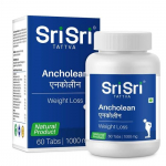 Sri Sri Tattva Ancholean (1000 mg) &ndash; 60 tabletti | Tasakaalustatud heaolu taimne valem