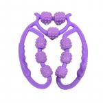 Ring leg massager 9 rounds of meridians to relax leg muscles massage roller fitness multi-functional yoga aid roosa