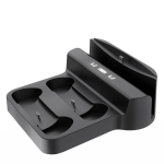 Playstation5 Portal Laadimisdokk, 3-&uuml;hes Laadimisdokk Jaamaalus Playstation5 Portali Kaugjuhtimispuldile PS5 Kontrolleri Laadija Dokialuse Komplekt 19.8*7.7*20cm must
