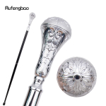 Valge luksuslik lilleline &uuml;mmargune k&auml;epide Moodne Cosplay k&otilde;nnikepp Peo dekoratiivne kepp Elegantne karikas&auml;&auml;rega nupp K&otilde;nnikepp 93cm white