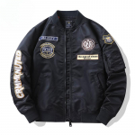 Kevadine ja s&uuml;gisene uus Bomber jope Meeste tikitud pesapalli jope Suure suurusega jope t&ouml;&ouml;riistade jope M