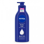 NIVEA Nourishing Body Milk 600ml Body Lotion | 48 H Niisutamine | 2X mandli&otilde;liga | Sile ja terve v&auml;limusega nahk |V&auml;ga kuivale nahale