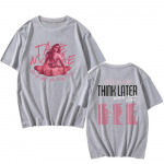 Graafiline Ts&auml;rk Tate McRae The Think Later World Tour 2024 T-s&auml;rgid Puuvillased T-s&auml;rgid T&auml;navar&otilde;ivad Suvised vabaaja kvaliteetsed top XS hall v&auml;rv