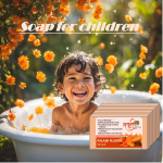 Palash flower baby ayurvedic soap [ pack of 4 ] 4 pis