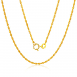 Rael 18K Kuldkett Hind Kollane M&uuml;&uuml;k Puhas Kuld Au750 Kaelakee N&auml;ita J&auml;medust Parim Kingitus Naistele 45cm&about0.6g