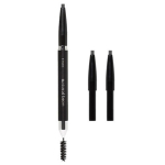 Etude Natural Brow Auto Pencil 0.18g + Refill 2p Set, No. 2 Stone Gray, 1 set black