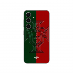 Coque Samsung Galaxy S24 portugal logo vert et rouge Maniacase