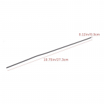 1 tk p&otilde;hjakorpuse kummiriba s&uuml;learvuti asendusjalapadi Latitude 7410 E7410 libisemiskindla kaitseraua jalgade ribad