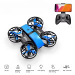 Uus minidroon 4k professionaalne HD 1080P lainurkkaamera WiFi FPV kaugjuhtimispult drooni k&otilde;rguse s&auml;ilitamine 8000 m drooniga laste m&auml;nguasjad kingitus lastele Without camera 1 B sinine