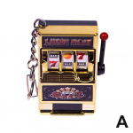 Lihtne mood m&auml;ngitav mini puuviljamasin v&otilde;tmehoidja ripats Kiikumise simulatsioon Loterii Muusika Ma V1O1 Golden-One size