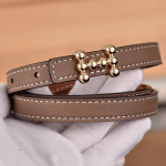 1,3 cm Klassikaline v&ouml;&ouml; Luksuslik disainer Kuulsa kaubam&auml;rgiga kvaliteetsest nahast kuumad naisterihmad kleidi jaoks 95cm