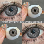 EYESHARE New Color Contact Lenses Fashionable Purple Soft Lenses Brown Natural Color Contact Lenses Pink Brown Lenses Color Beauty Lenses 1 Pair