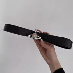 Saadaval Four Seasons rihma pandlaga reguleeritav &otilde;huke v&ouml;&ouml; Moodne sadu sobitunud &uuml;likond kleit kaunistus v&ouml;&ouml;rihm naistele 105cm*2.8CM must