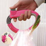 Ergonoomiline D-kujuline k&ouml;&ouml;givilja- ja k&auml;ekotit&otilde;stuk suure kandev&otilde;imega 16.5*12.5cm must