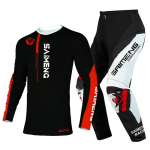 motokrossi k&auml;igukomplekt lastele 4 5 6 7 8 9 10 11 12 13 aastat Noor laps Mootorrattapoiss t&uuml;druk Jersey Pant Kits v&otilde;istluskost&uuml;&uuml;m Off-road Enduro MX MTB XL-26