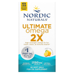 Nordic Naturals, Ultimate Omega 2X, Sidrun, 2150 mg, 60 pehmet kapslit (1 075 mg pehmekapsli kohta)