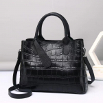 Ehtne Nahk Naiste Kott Vabaaja Ehtne Nahast Kott &Uuml;lemine Kiht Lehma Nahk Krokodilli Muster Diana Kott K&otilde;ik-&uuml;hes &Otilde;la Crossbody Kandekott One Size must