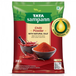 TATA Sampann T&scaron;illipulber looduslike &otilde;lidega, 200g, Lal Mirchi pulber, Mirchi pulber