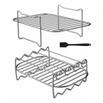 &Otilde;hufrit&uuml;&uuml;ri rest Roostevabast terasest kuivati ​​grill T&auml;iustatud &otilde;huvoolu disain &Otilde;hufrit&uuml;&uuml;ri rest Toidukvaliteediga mitmek&uuml;lgne toiduvalmistamise kaaslane 1 Set