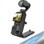 Magnetkinnitusega alus, mis &uuml;hildub DJI Osmo Pocket 3, Pocket3 tarvikutega laiendusadapteri magnetiga imemis&uuml;mbrise hoidja must