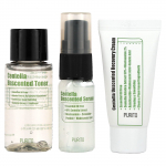 Purito, Centella asiatica unscented mini kit, 3-piece kit