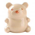 K&uuml;&uuml;nehari Cartoon karu kujuga k&auml;epidemega k&uuml;&uuml;nte puhastushari lastele t&auml;iskasvanutele m&otilde;eldud pehmete harjastega massaažihari beež