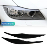 BMW 3. seeriale E90 E91 2 tk ABS l&auml;ikiv must esitulede kulmud silmalaud 2005 2006 2007 2008 2009 2010 2011 Sedaan / Touring
