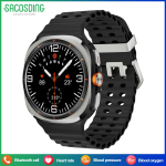 SACOSDING Uus Kell Ultra 7 Nutikell 500mAh Suur Aku Meeste Kell AMOLED BT5.3 Juhtmevaba K&otilde;ne IP67 Spordi Nutikell