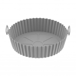 Korduvkasutatavad Airfryeri pannivoodri tarvikud Silikoonist &otilde;hkfritid Ahju k&uuml;psetusplaat pitsa kana Airfryeri silikoonkorv k&ouml;&ouml;git&ouml;&ouml;riist hall